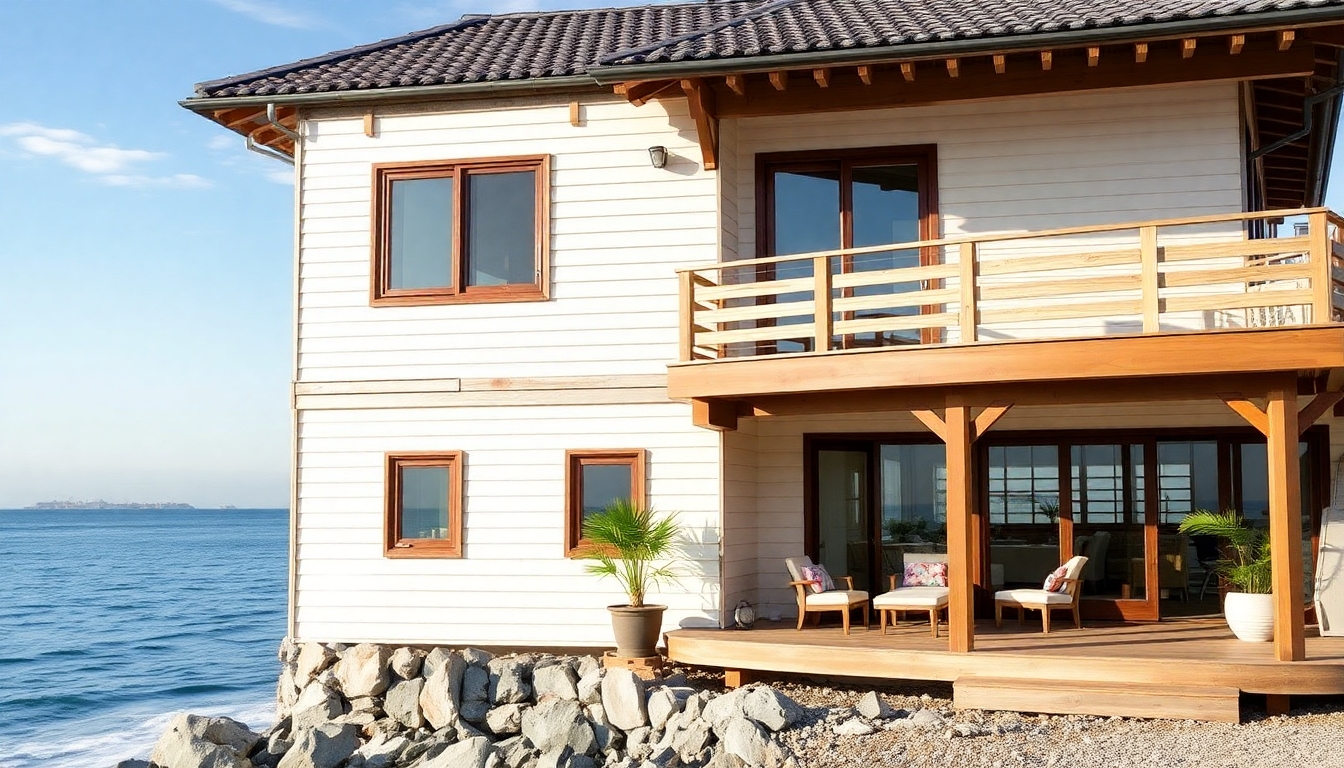 沿岸地域の塩害対策と外壁塗装の重要性